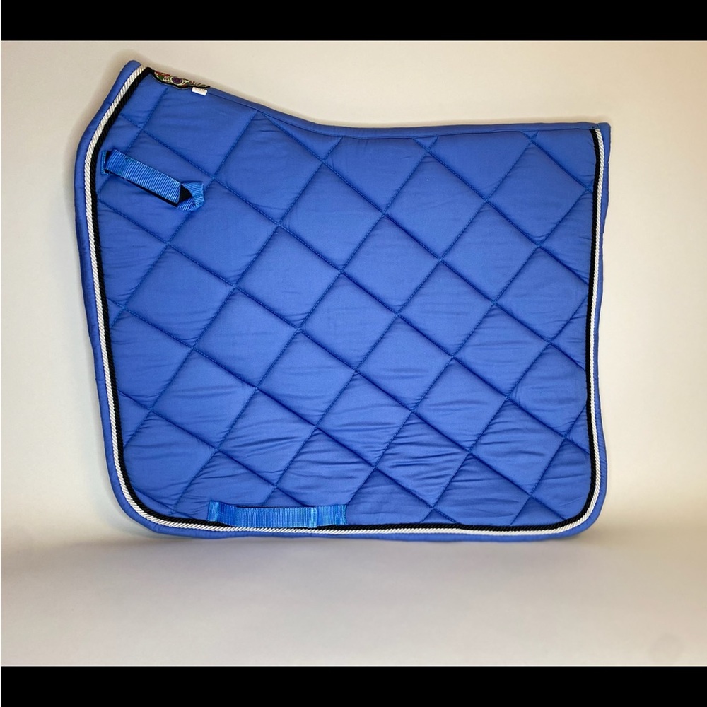 Corn blue full dressage Los Muertos Equestrian Supply saddle pad NEW